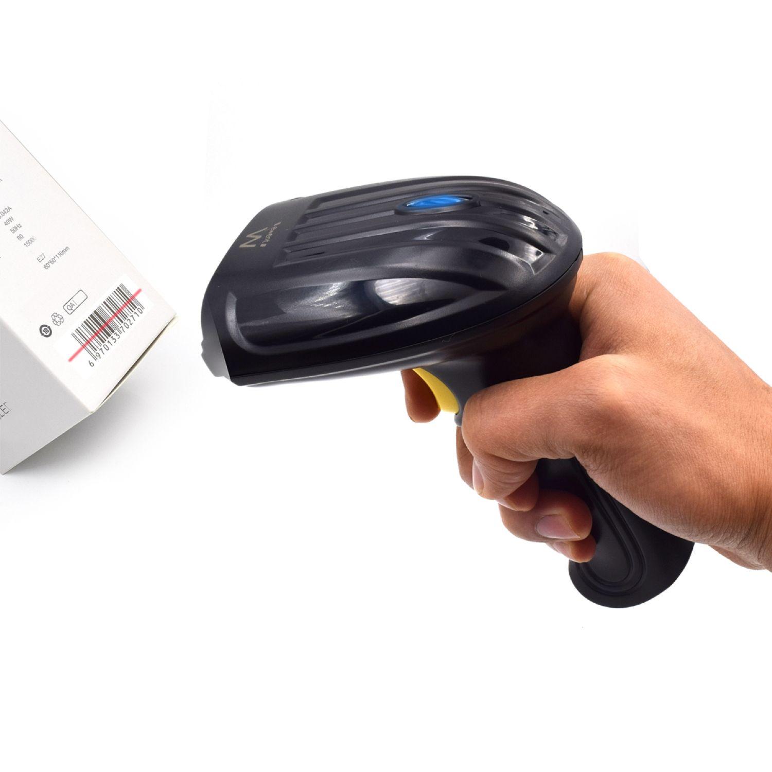 Leitor de Códigos de Barras EWENT EW3430 (Com fios e sem fios - Preto) — miniatura 2