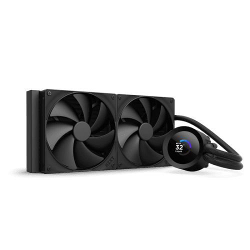Sistema de Refrigeração Líquida NZXT Kraken Plus 280 V2 (140 mm - 1700 RPM - 4 pinos - Preto)