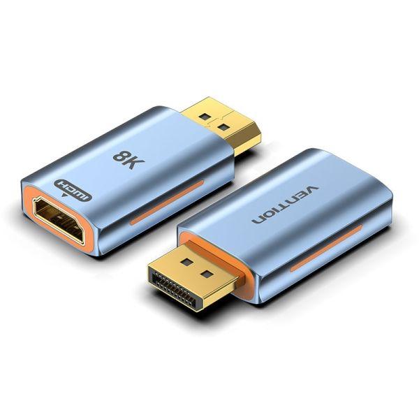 Adaptador VENTION HFMH0 (DisplayPort 1.4 macho - HDMI 2.1 fêmea - Azul)