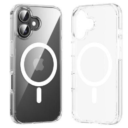 Capa Rígida VENTION KUGT0-30 (iPhone 16 Pro - TPU Bayer e PC 5S - Transparente)