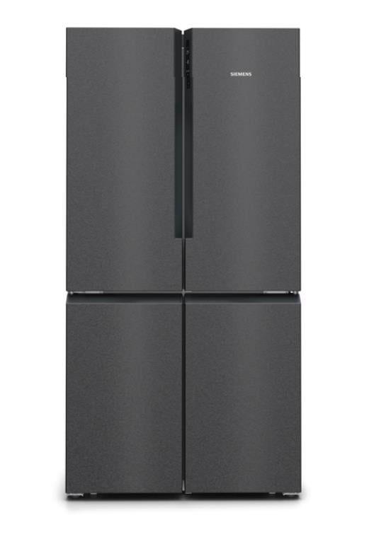 Frigorífico Americano Independente SIEMENS KF96NAXEA (605 L - 183x91x73,1 cm - 91 cm - Preto Inox)
