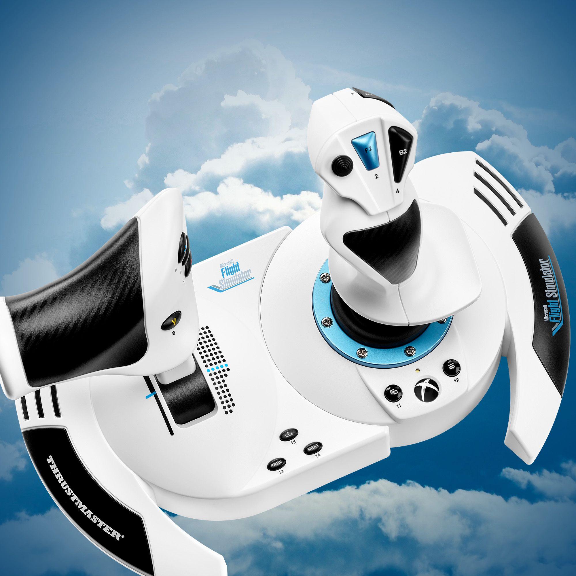 Joystick e Manete de Potência THRUSTMASTER T.Flight Hotas One Microsoft Flight Simulator Edition (Xbox - Com fios - USB - Preto e Branco) — miniatura 10