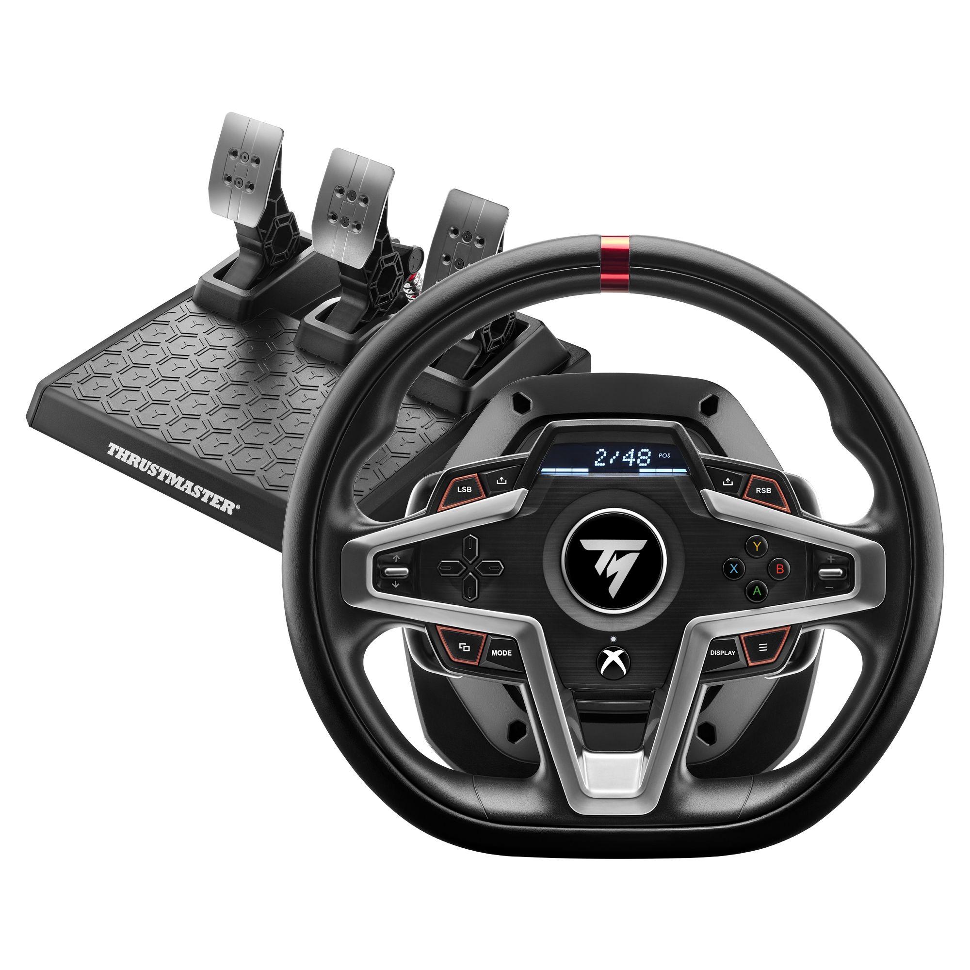 Volante THRUSTMASTER T248 (Pó, USB - Com fios - Preto)