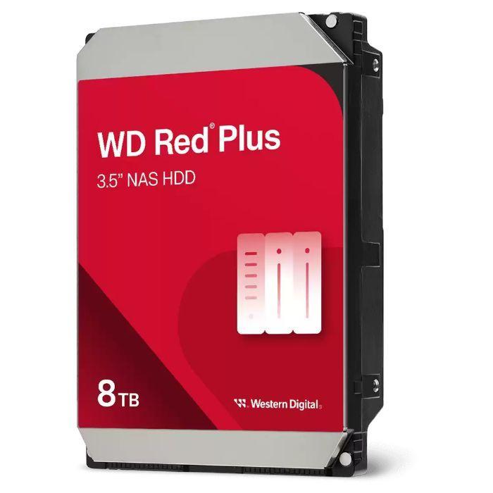 Disco Rígido Interno WESTERN DIGITAL Red Plus WD80EFPX (8 TB - SATA 6 Gb/s - 5640 RPM) — miniatura 2