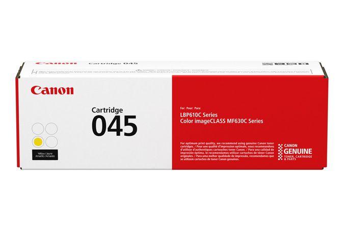 Toner CANON 045 (1.300 páginas - Amarelo)