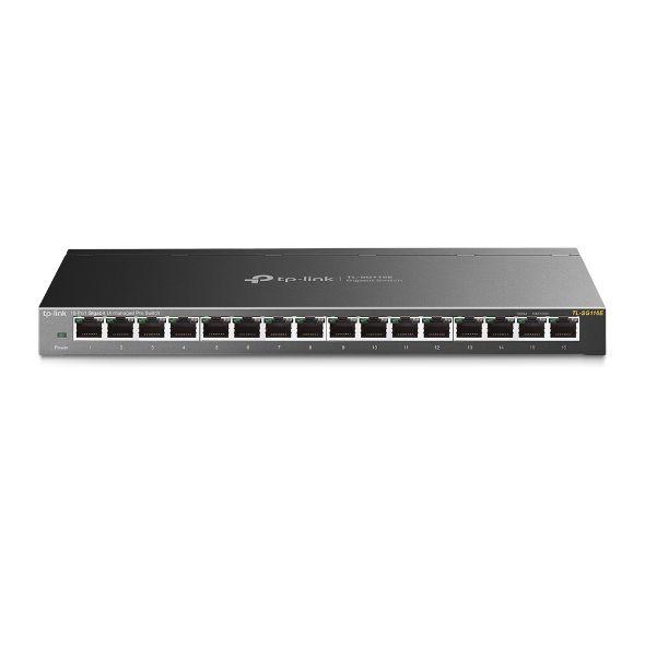 Switch TP-LINK TL-SG116E V1 (Gigabit Ethernet - 4,1 MB - 32 Gbit/s - Preto) — miniatura 2
