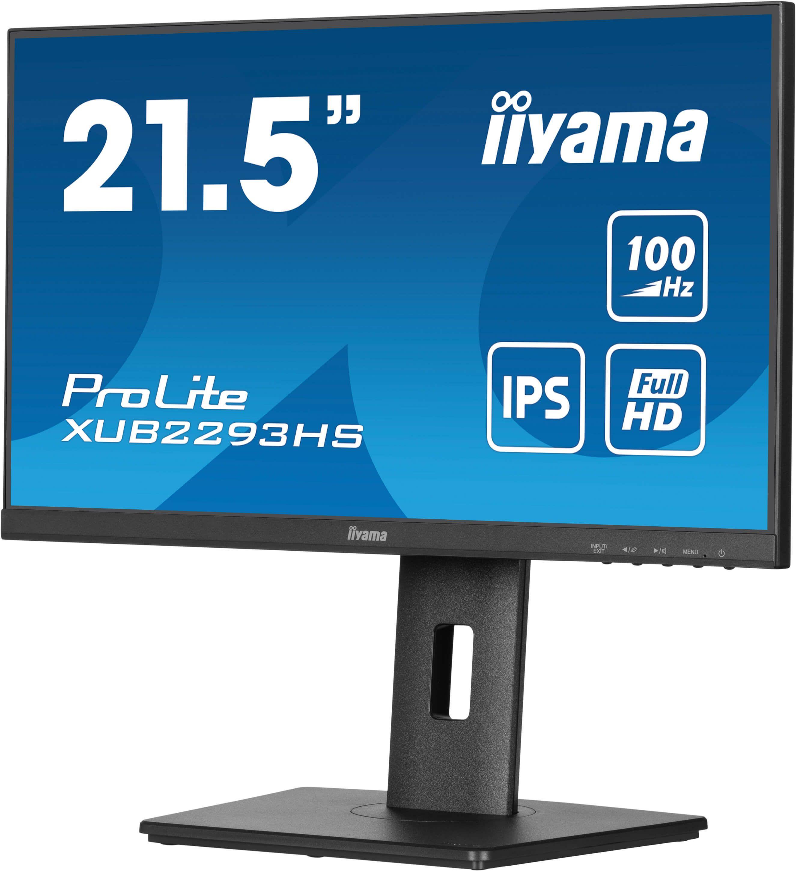 Monitor IIYAMA ProLite XUB2293HS-B6 (21,5" - IPS - 100 Hz - Preto) — miniatura 4
