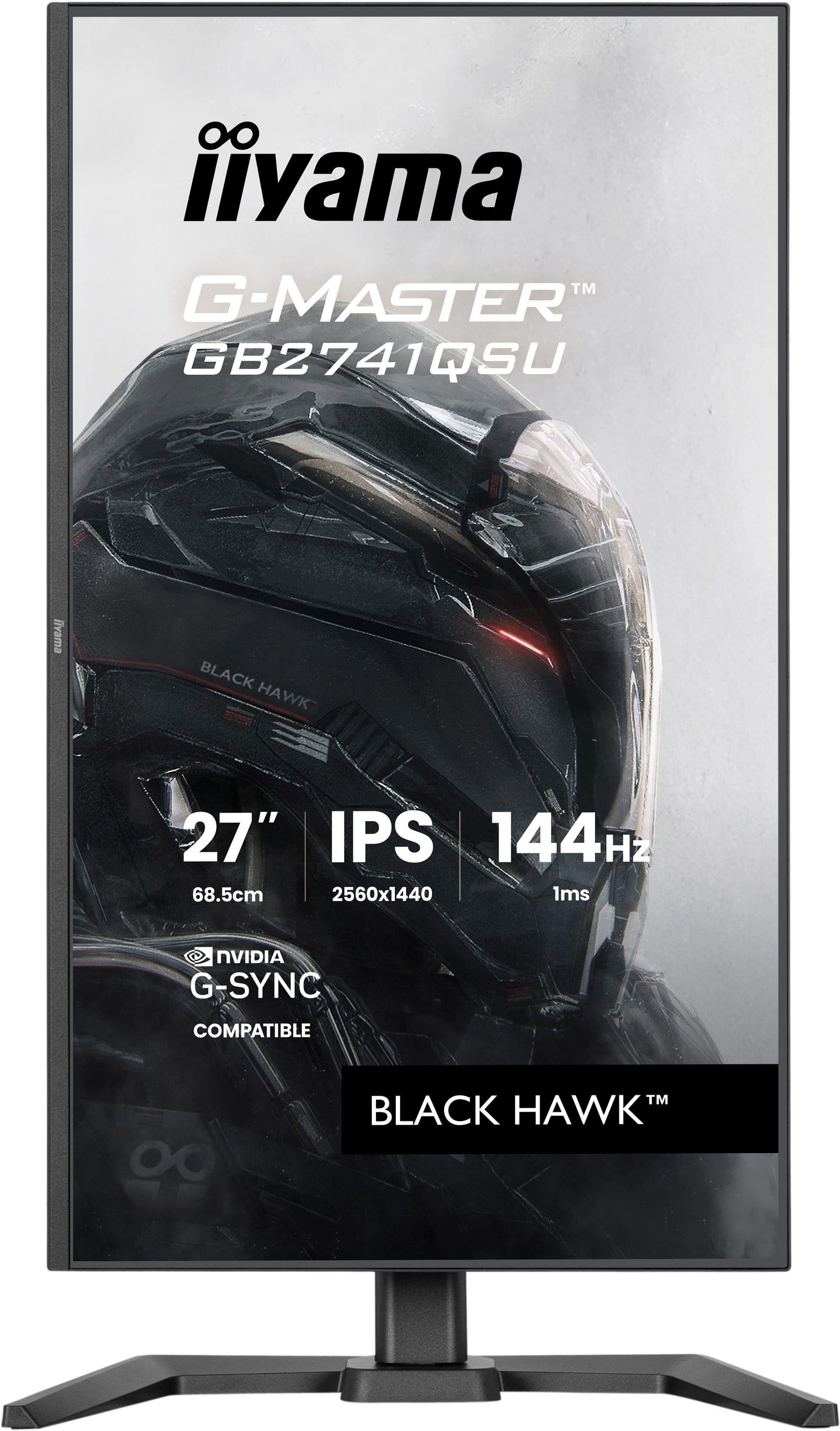 Monitor IIYAMA G-MASTER GB2741QSU-B1 (27" - IPS - 144 Hz - Preto) — miniatura 2