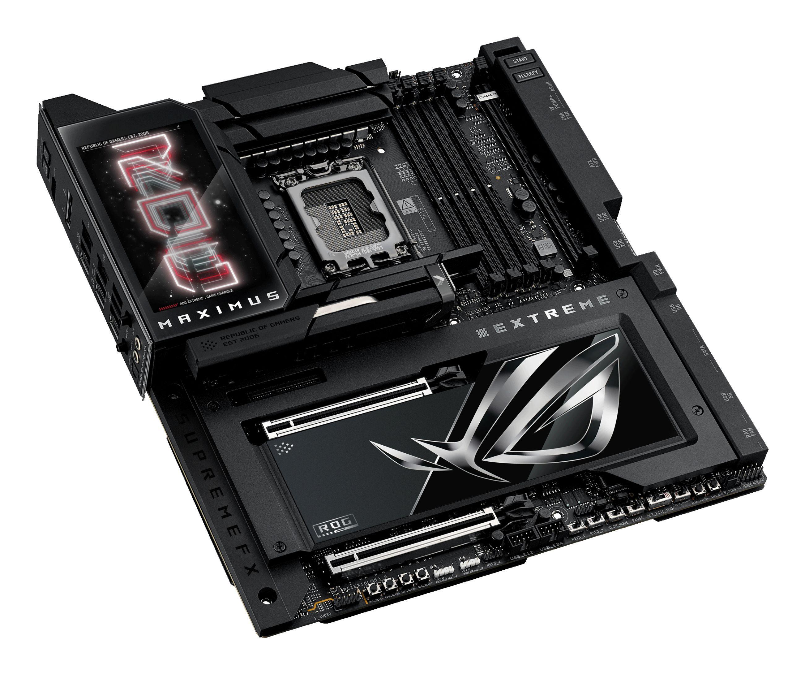 Motherboard ASUS ROG MAXIMUS Z890 EXTREME (LGA 1851 (Socket V1) - Intel Core Ultra - EATX - Preto), miniatura 8