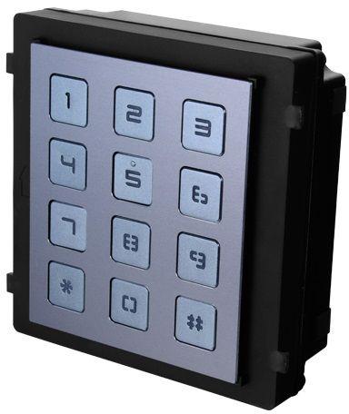 Módulo de Teclado para Videoporteiro HIKVISION DS-KD-KP (RS485 - IP65 - Preto e Cinzento), miniatura 2