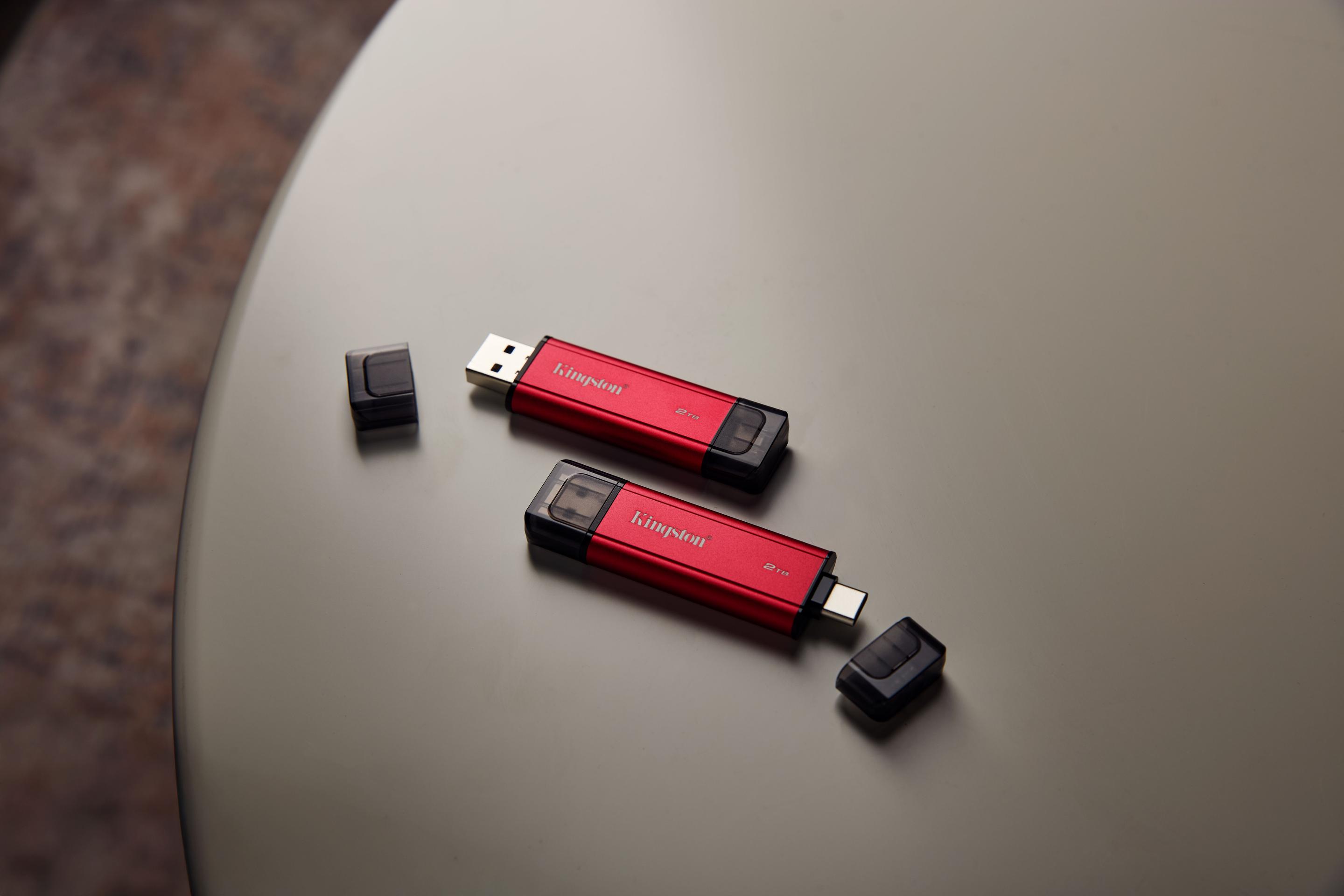 SSD KINGSTON Dual Portable SPSD/2TB (2 TB - Portátil - USB 3.2 Gen 2 - Preto e Vermelho), miniatura 7
