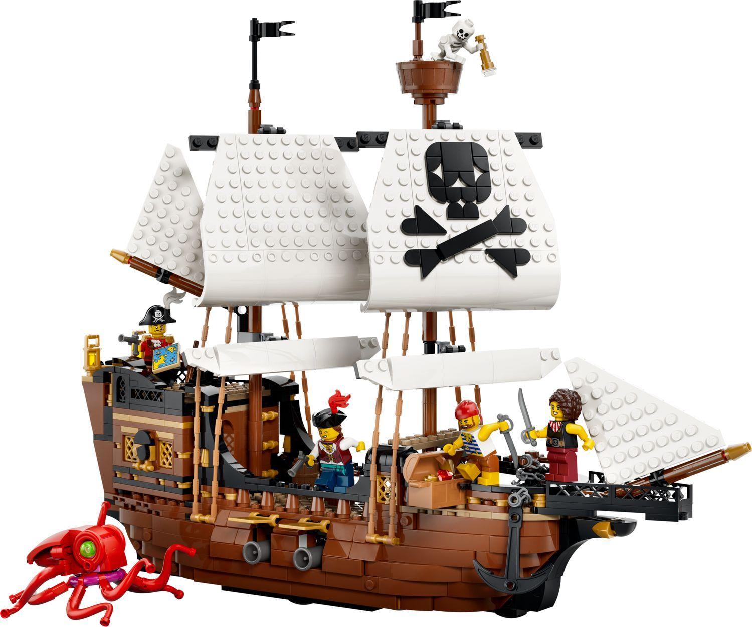 LEGO 31387 Creator Navio Pirata Icónico (9+ anos - 1074 peças)