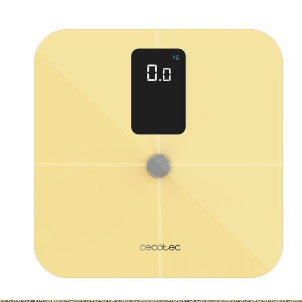 Balança Corporal Eletrónica CECOTEC Surface Precision 10400 Smart Healthy Vision (Vidro temperado - Amarelo)