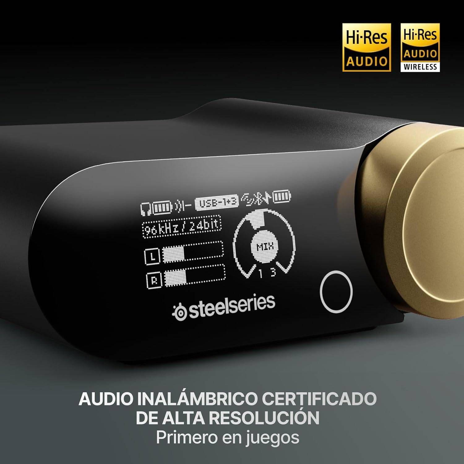 Headset Gaming STEELSERIES Arctis Nova Elite Sage Gold (Binaural - 4 cm - USB-C - Verde), miniatura 4