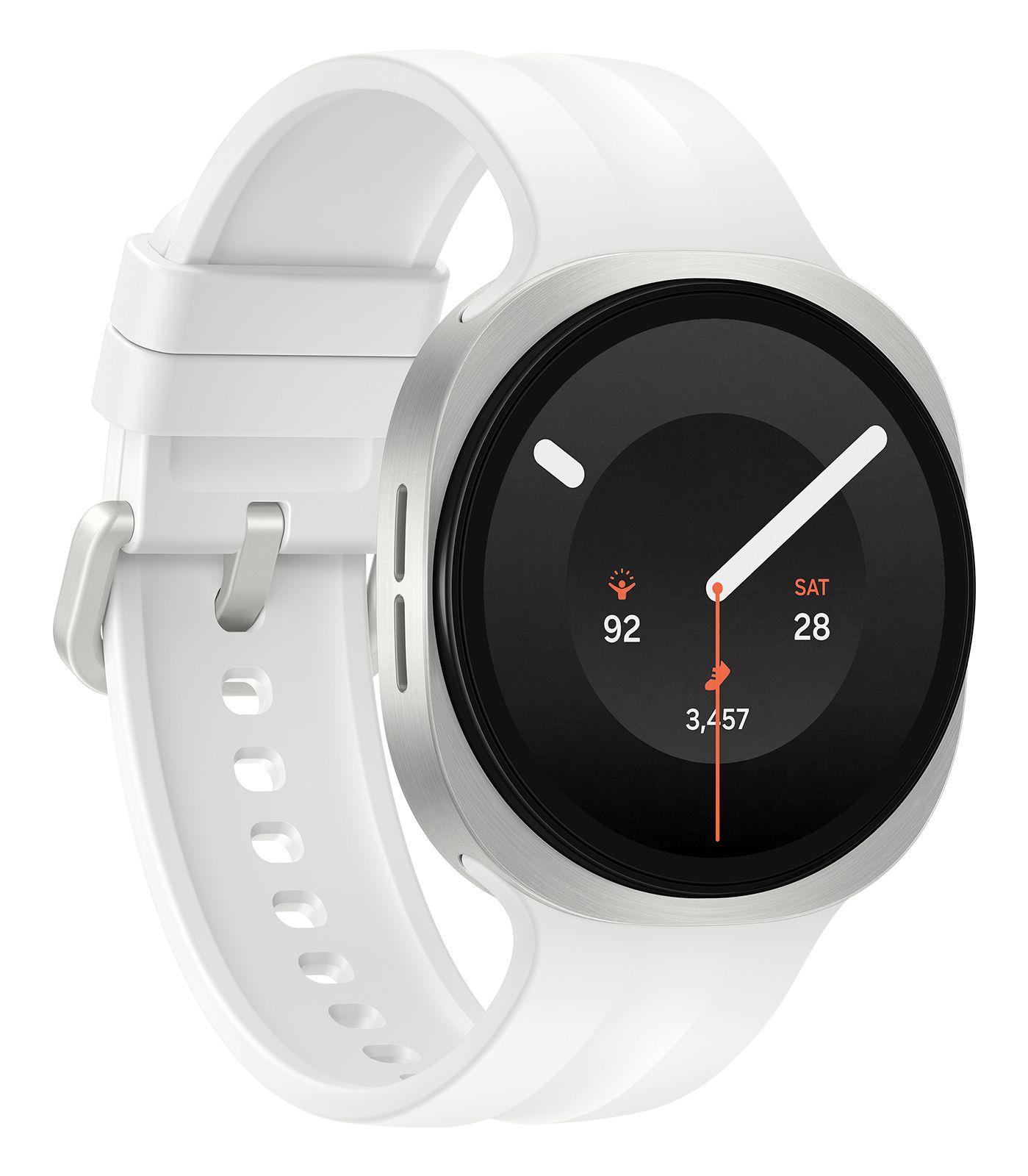 Smartwatch SAMSUNG Galaxy Watch9 (Redondo - Android - Super AMOLED - Prateado e Creme) — miniatura 3