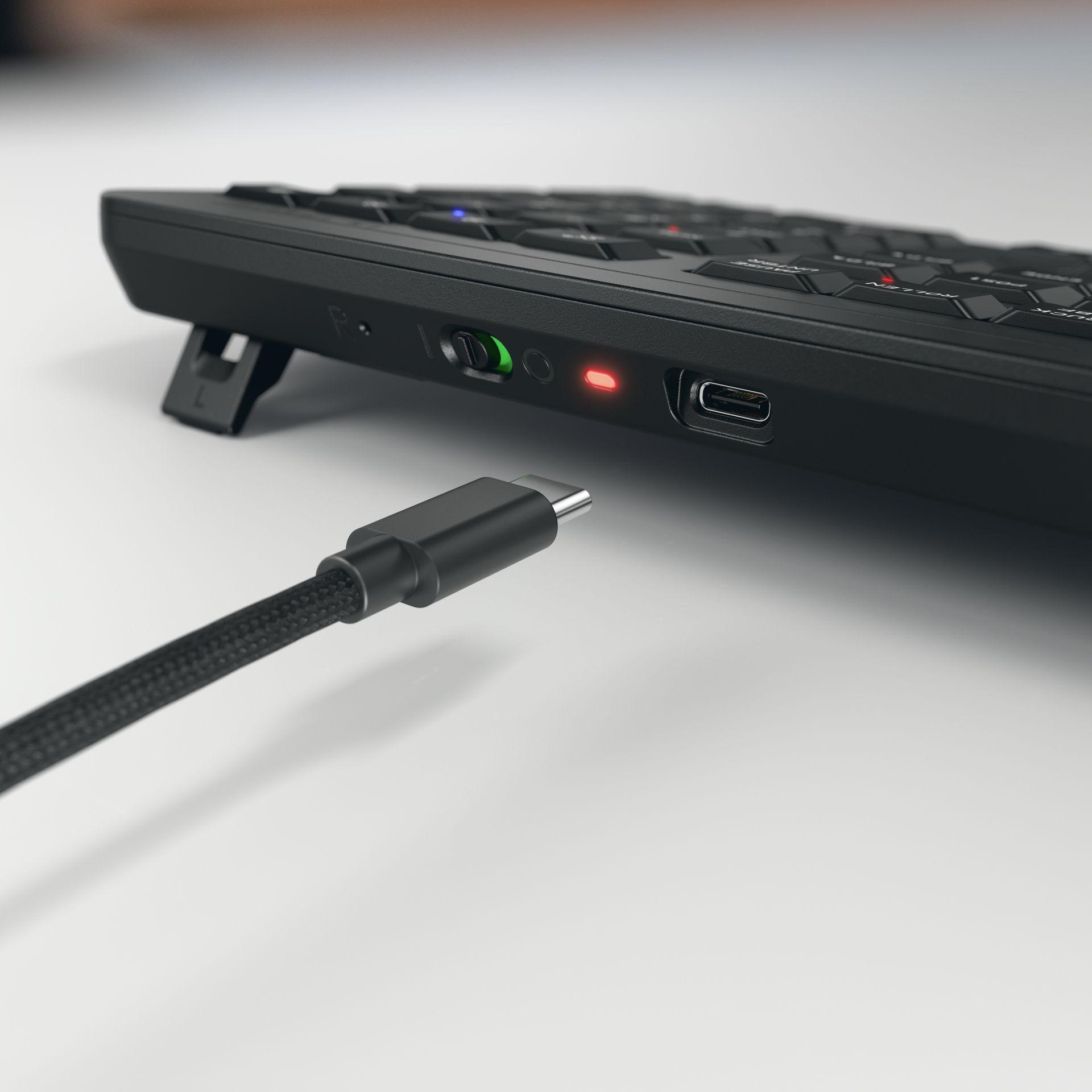 Conjunto de Teclado e Rato CHERRY STREAM DESKTOP ULTIMATE (Alemão - Teclas tesoura - Tamanho completo - Preto) — miniatura 19
