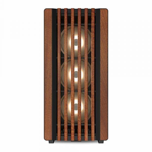 Caixa ATX SHARKOON REBEL C70M RGB (ATX, Micro ATX, Mini-ITX - Torre média ATX - Metal - Preto e Madeira) — miniatura 2