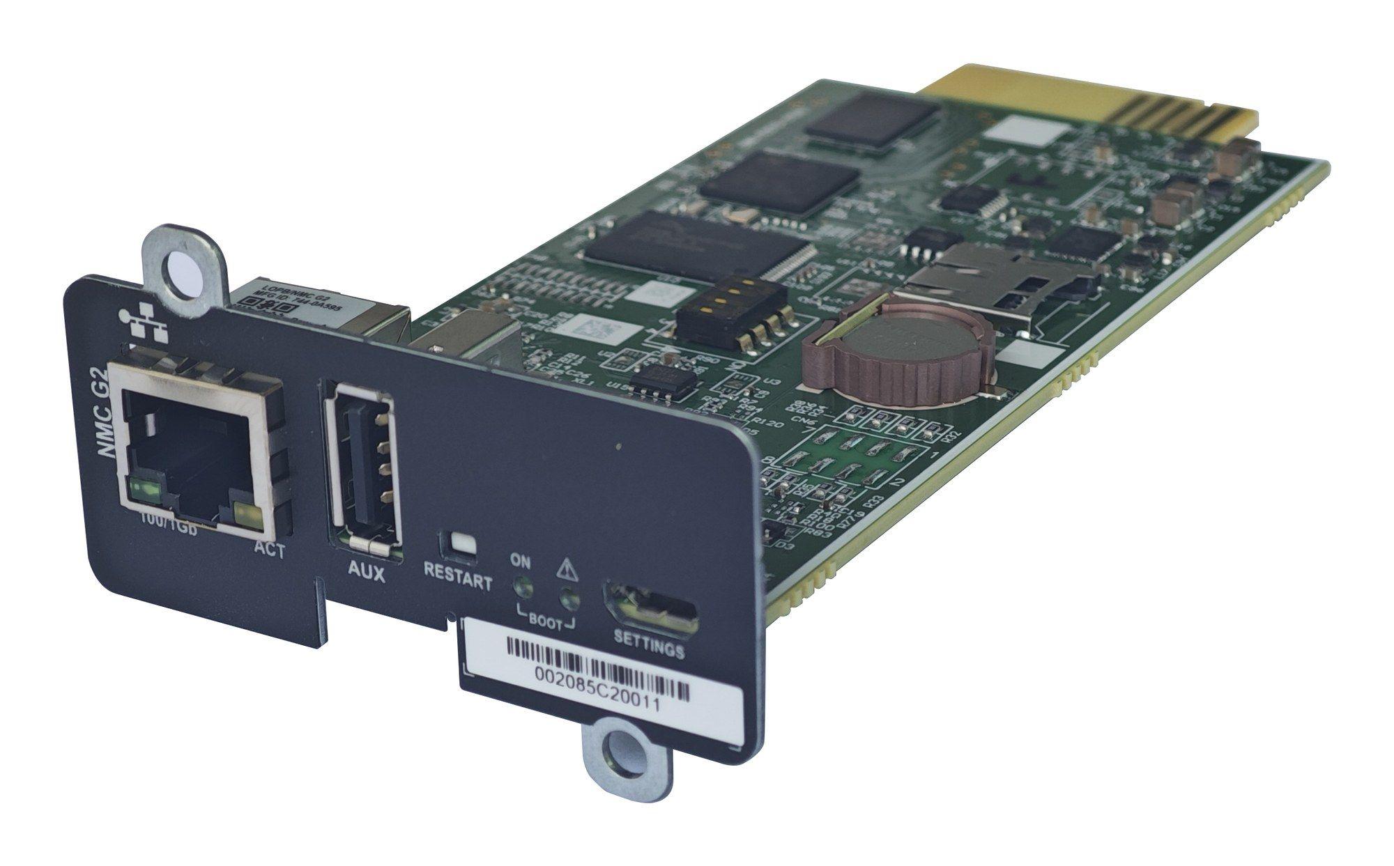 Placa de Gestão de Rede LEVEL ONE UAC-NMC01 (LevelOne UPS-2100 Series - Preto)