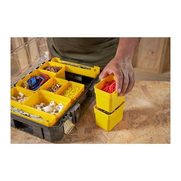 Organizador de Ferramentas STANLEY PRO-STACK FMST82967-9 (Preto/Amarelo/Transparente), miniatura 5
