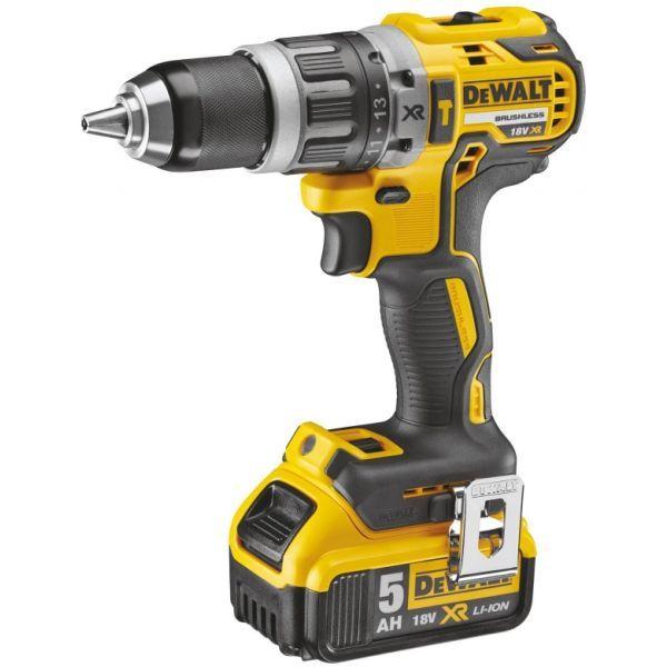 Berbequim Aparafusador com Percussão DEWALT DCD996P2-QW (Preto/Amarelo) — miniatura 3