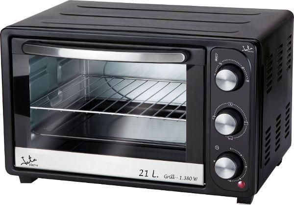Mini Forno Independente JATA HN921 (1380 W - 21 L - Rotativo - Preto)