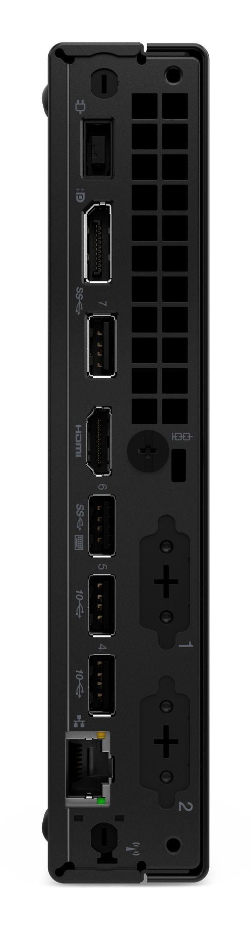 Mini PC LENOVO ThinkCentre M70q Gen 6 (13HA000AGE) (Windows 11 Pro - Intel Core Ultra 5 - 225T - Preto) — miniatura 4