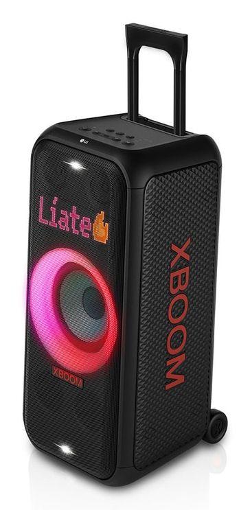 Coluna de Festa LG XBOOM DXL7T (250 W - IPX4 - Sem fios - Preto)