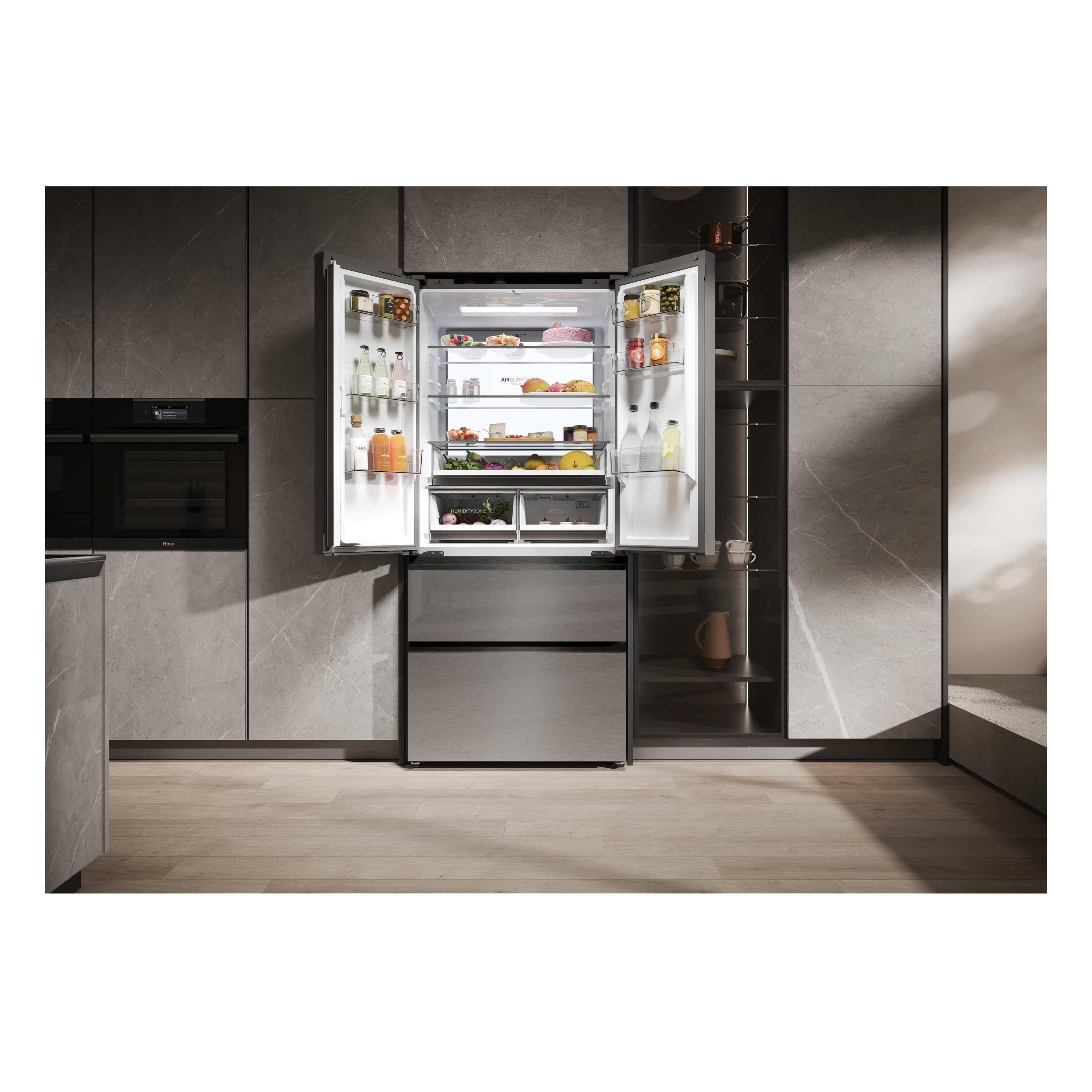 Frigorífico Americano Independente HAIER HFR7819ENGC (504 L - hOn - 190x83x63,6 cm - Inox), miniatura 14
