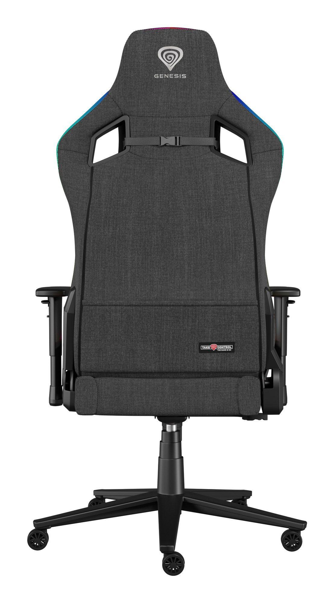 Cadeira Gaming GENESIS Trit 660 RGB (150 kg - 52 cm - Sim, 2D - Cinzento e Preto), miniatura 4