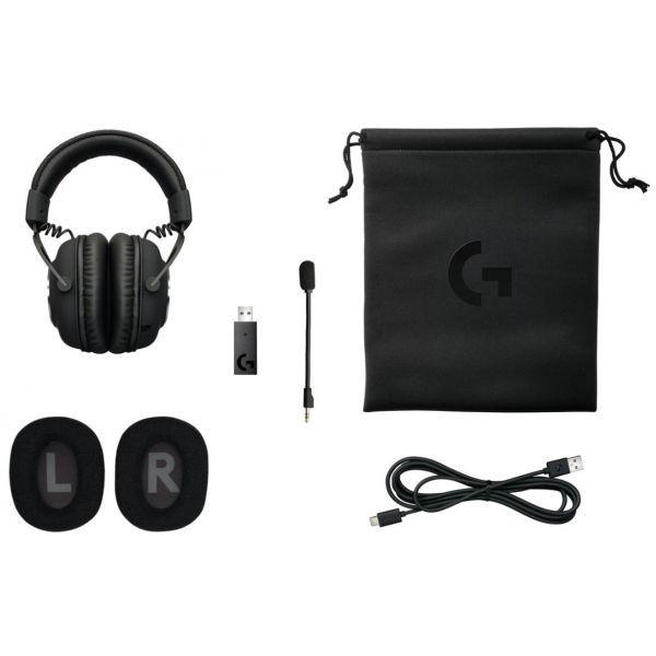 Headset Gaming LOGITECH G PRO X Wireless (Binaural - LIGHTSPEED - Circum-aural - Preto) — miniatura 6