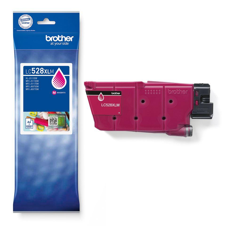 Tinteiro BROTHER LC528XLM (10000 páginas - Magenta), miniatura 3
