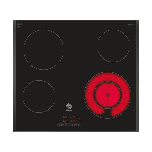 Placa Vitrocerâmica Encastre BALAY 3EB721LR (4 zonas - 6600 W - Vidro-cerâmica - Preto), miniatura 2