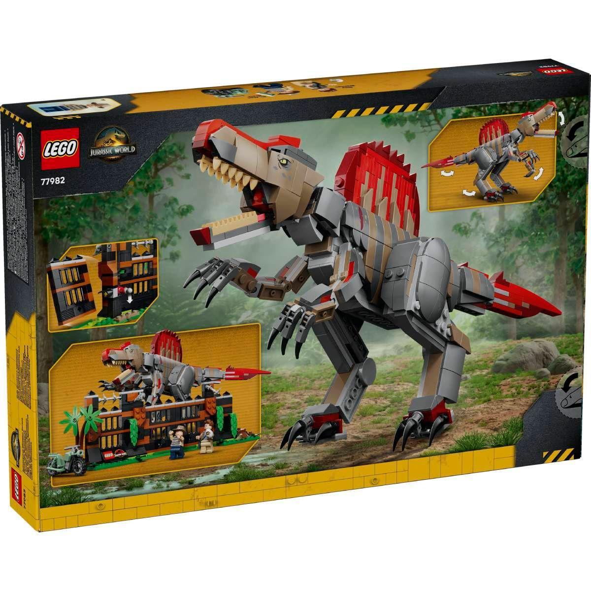 LEGO 77982 Jurassic World Fuga do Espinossauro (9+ anos - 820 peças), miniatura 4