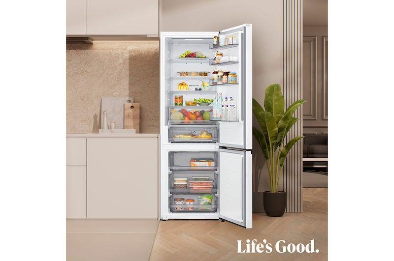 Frigorífico Combinado Independente LG GBBSJ20ESW (375 l - No Frost - 203x59,7x67,4 cm - Branco), miniatura 4