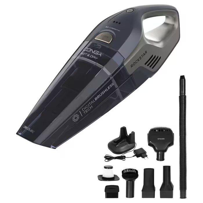 Aspirador de Mão CECOTEC Conga Rockstar 25,2V Animal Hand (Preto), miniatura 2