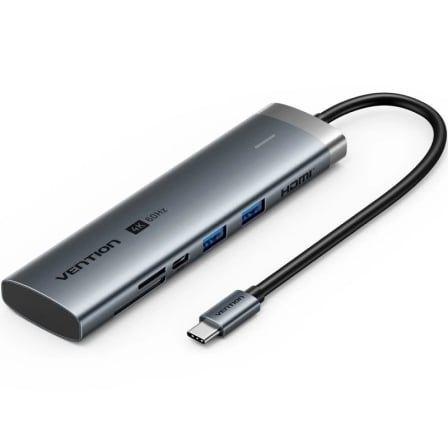 Dock USB-C VENTION TPSHB (Prateado)