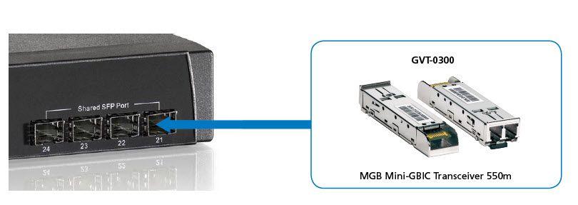 Módulo Transceptor SFP de Fibra Ótica LEVELONE GVT-0300 (1 unidade - 1250 Mbit/s) — miniatura 2