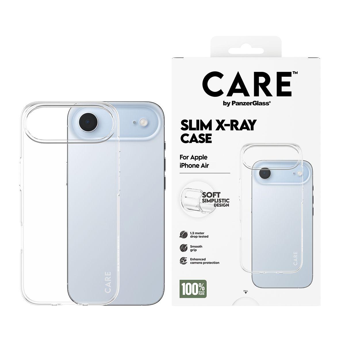 Capa para Telemóvel PANZERGLASS CARE fashionable X-Ray Soft Basic iPhone Air (Apple iPhone Air - Apple - Transparente), miniatura 2