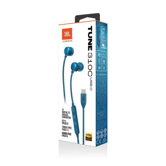 Auscultadores JBL Tune 310C (Binaural - Com fios - Intra-aural - Azul), miniatura 8