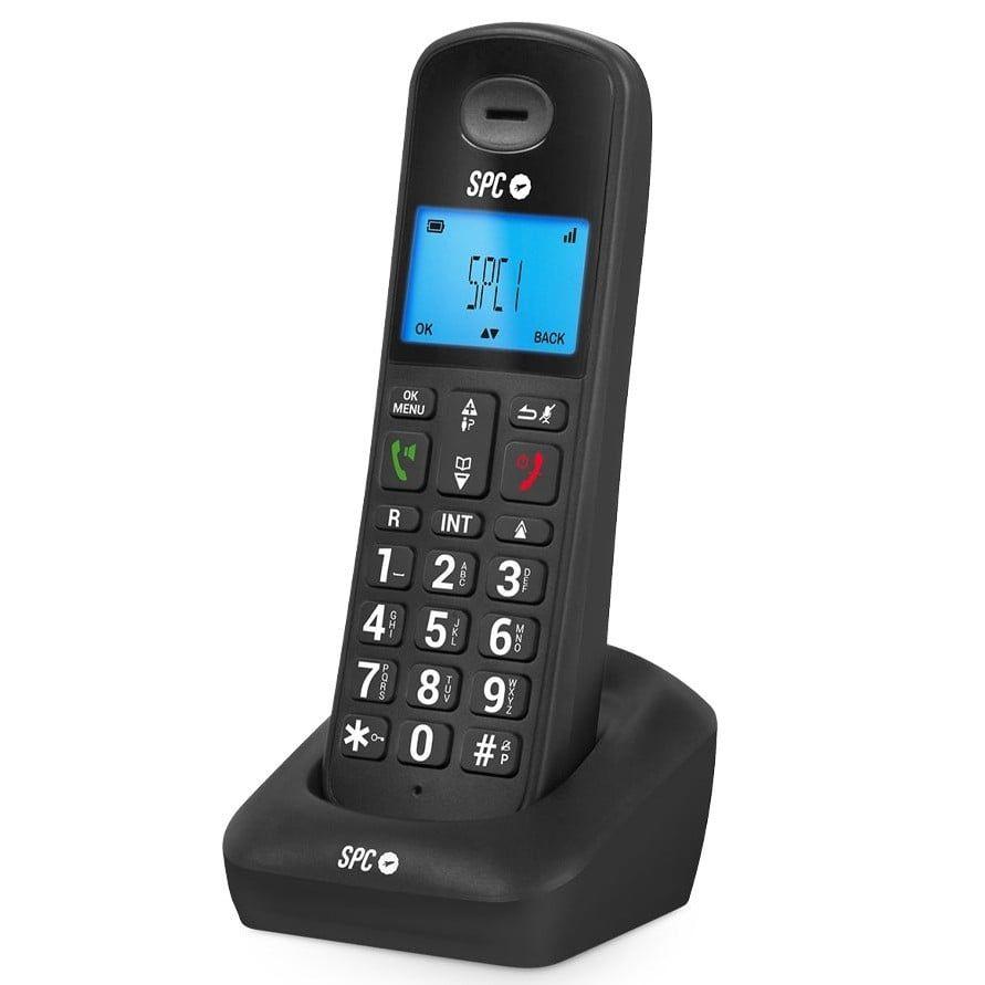 Telefone Sem Fios DECT SPC 7620N Gossip 2 (Preto)