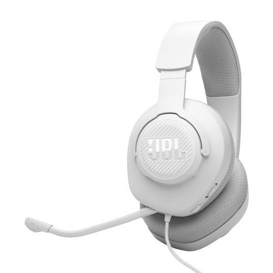 Headset Gaming JBL QUANTUM Q100 M2 (Binaural - Com fios - Circum-aural - Branco)