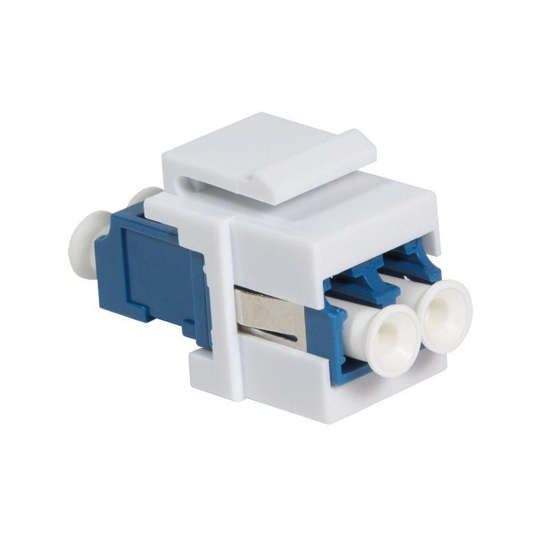 Módulo Keystone LOGILINK NK0030 (LC Duplex Monomodo - Azul e Branco)