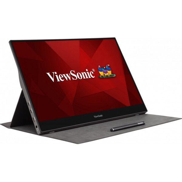 Monitor VIEWSONIC TD1655 (15,6" - IPS - 60 Hz - Preto e Prateado)