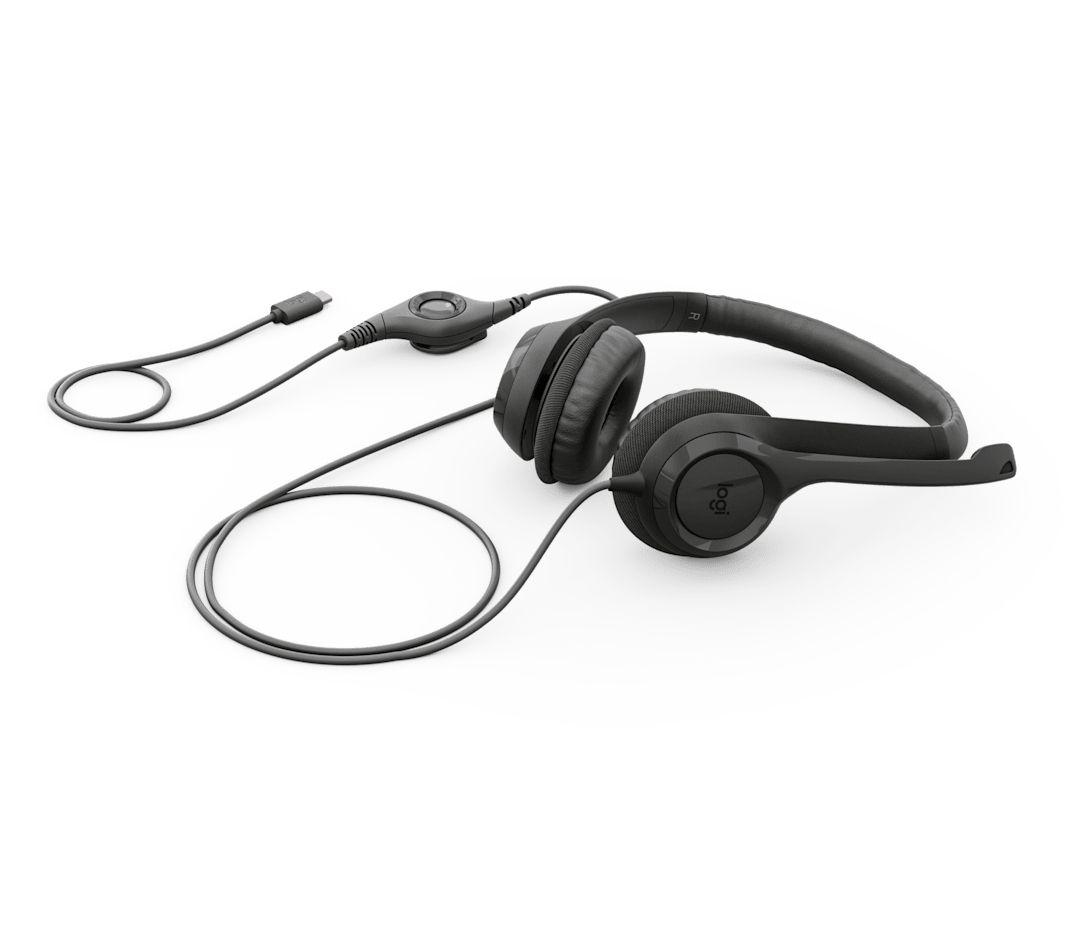 Headset LOGITECH H390 (Binaural - Com fios - Supra-aural - Preto), miniatura 2