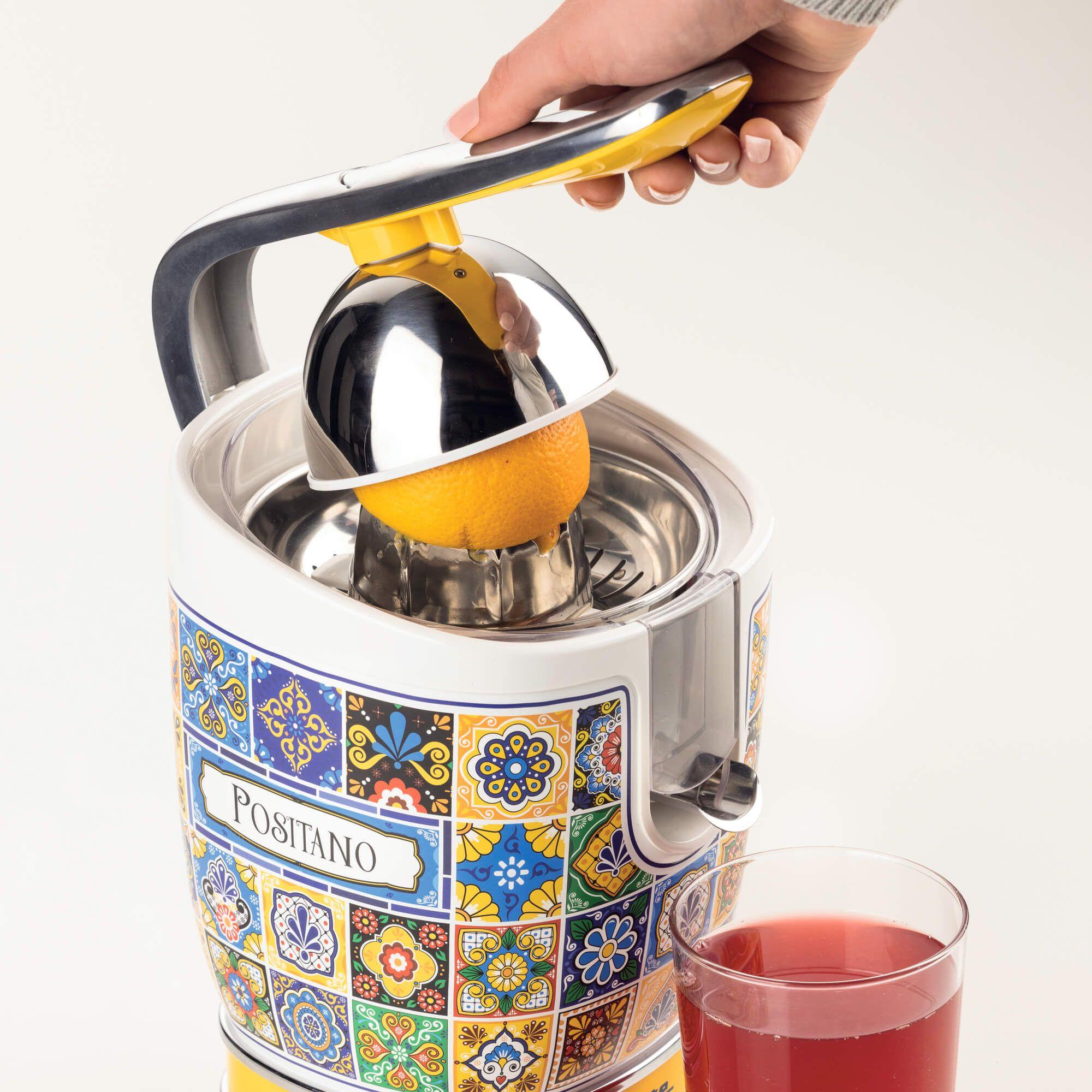 Espremedor de Citrinos Elétrico ARIETE Positano 0413/0P (Altura 29 cm - Azul e Amarelo), miniatura 2