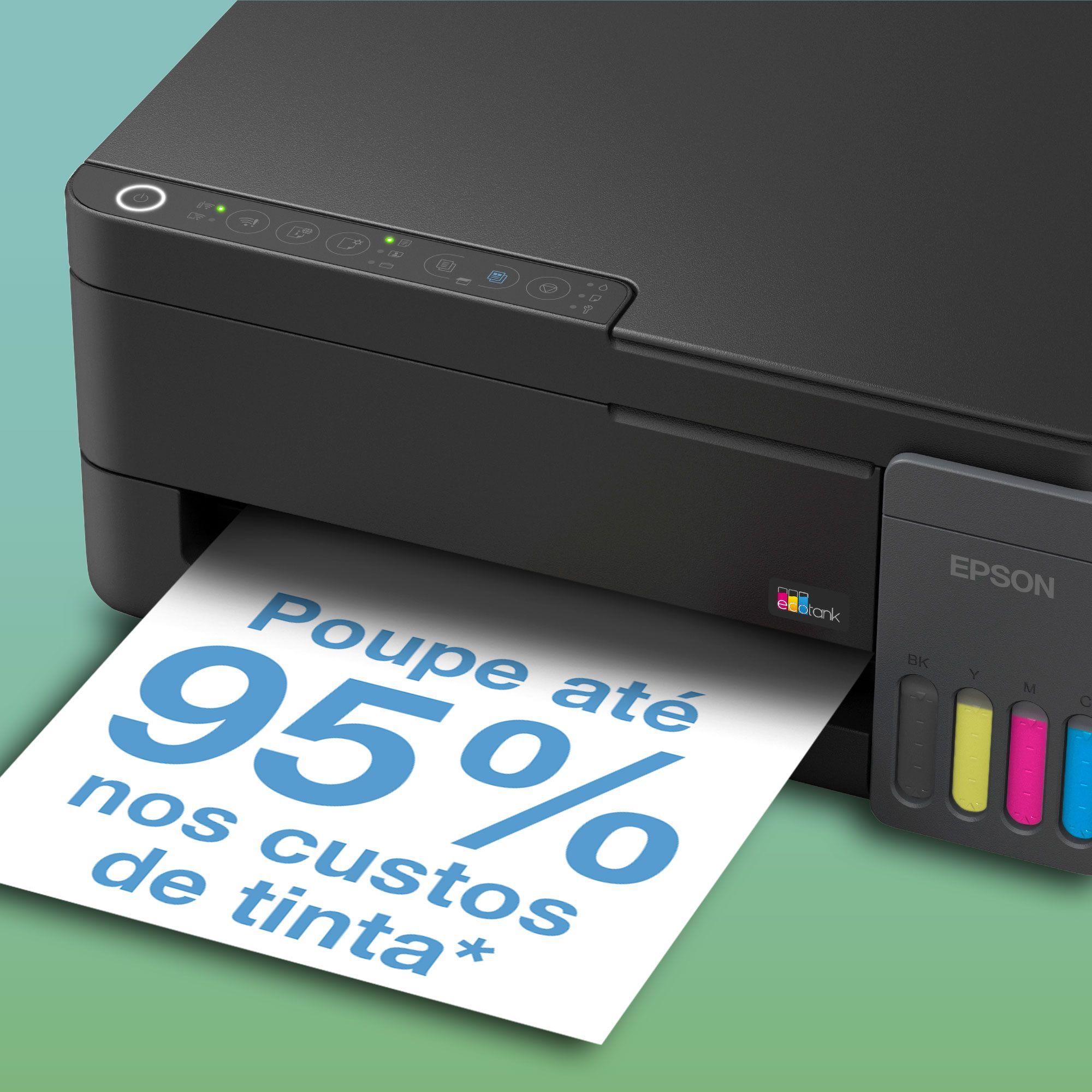 Impressora Multifunções EPSON EcoTank ET-2915 (A4 - Wi-Fi - Preto) — miniatura 6