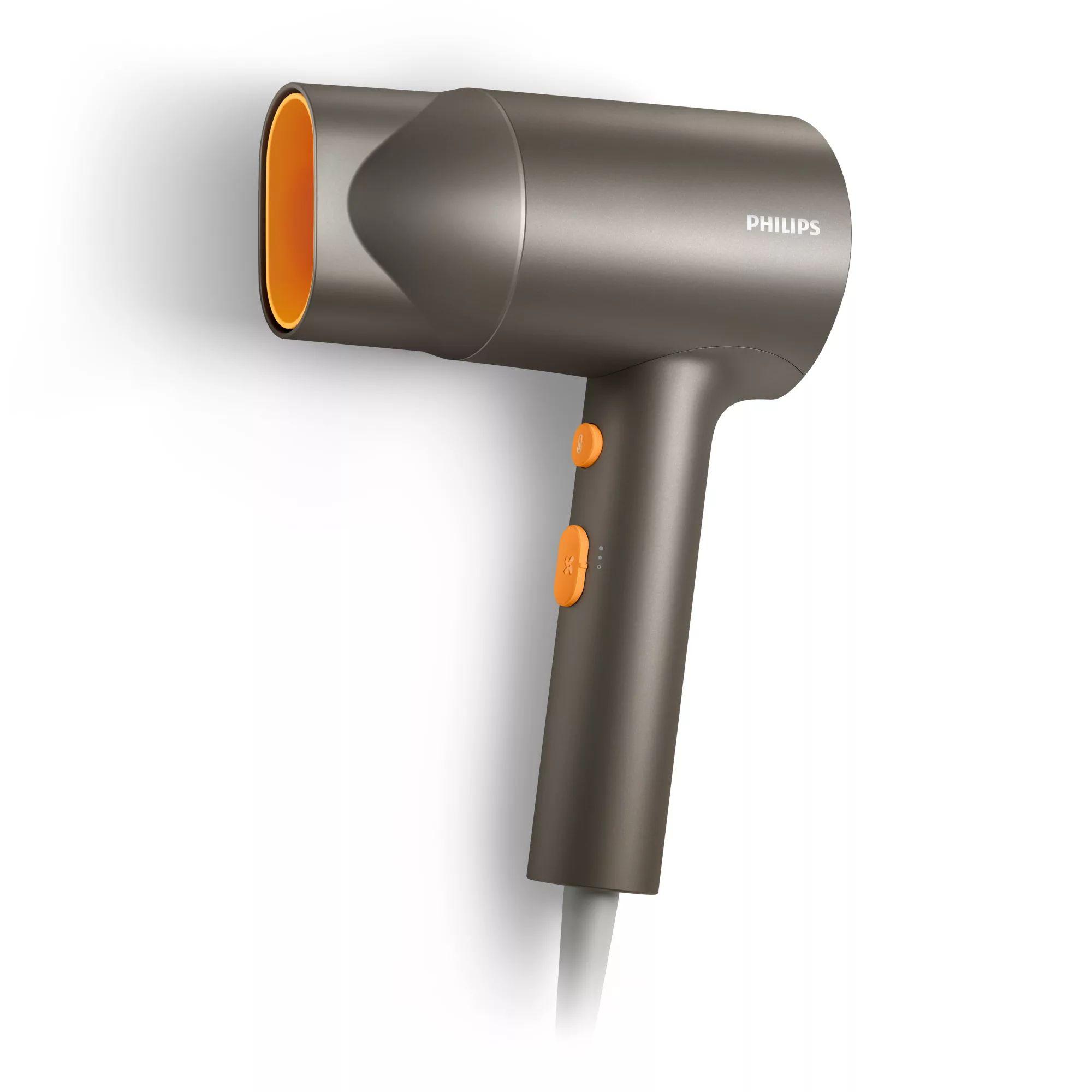 Secador de Cabelo PHILIPS Série 3000 BHD321/00 (Cinzento)