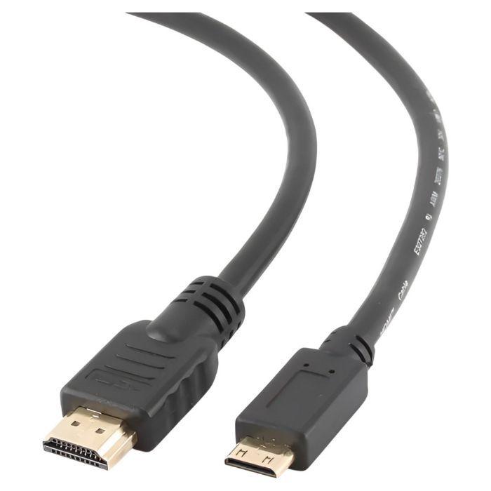 Cabo HDMI para Mini HDMI GEMBIRD CC-HDMI4C-10 (3 m - Sim, 100 Mbps - HDMI Tipo C - Preto) — miniatura 2