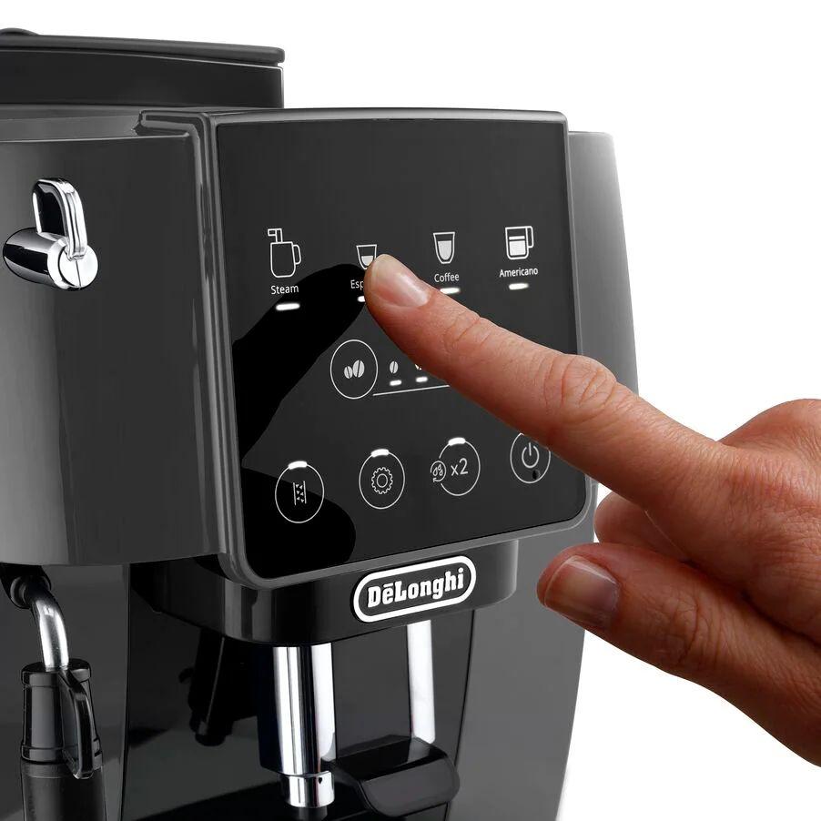 Máquina de Café Automática DE'LONGHI Magnifica Start ECAM220.22.GB (Grãos de café, Café moído - 1450 W - 15 bar - Preto/Cinzento), miniatura 3