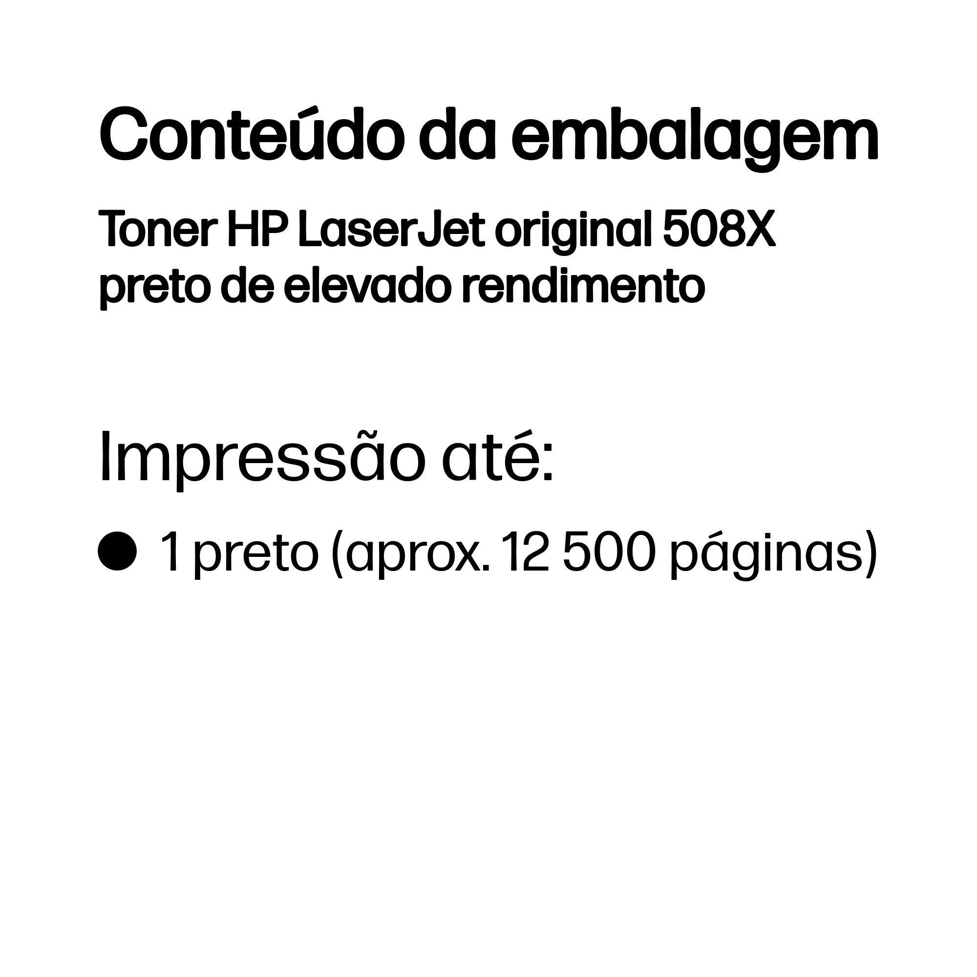 Toner HP CF360X (12500 páginas - Preto) — miniatura 3